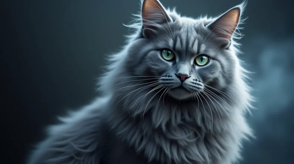 Blue Smoke Maine Coon