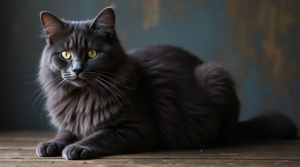 High Black Smoke Maine Coon